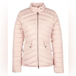 Barbour Stretch Cavalry Quilted Jacket Size US 10